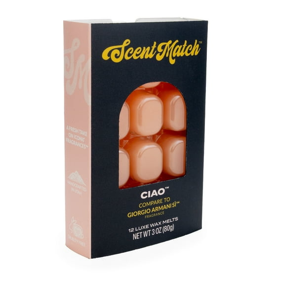 IllumiScents ScentMatch, 3 oz Wax Melts, Ciao (compare to: Giorgio Armani Si®)