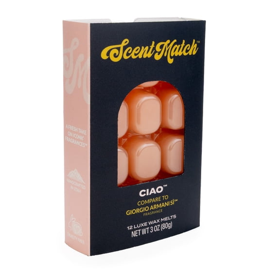 IllumiScents ScentMatch, 3 oz Wax Melts, Ciao (compare to: Giorgio Armani Si®)