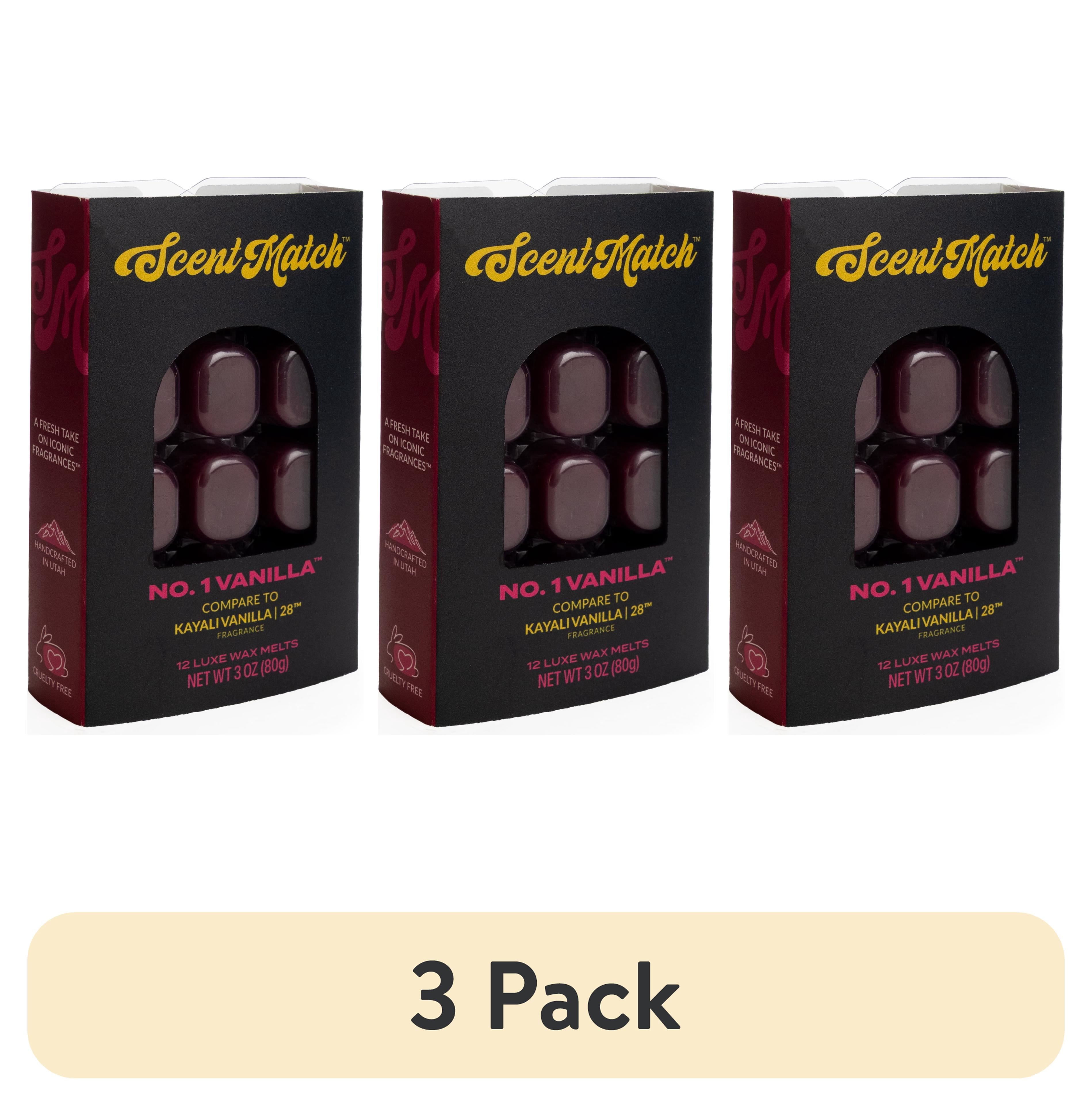 (3 pack) IllumiScents ScentMatch, 3 oz Wax Melts, No. 1 Vanilla (Compare to: Kayali Vanilla 28™)