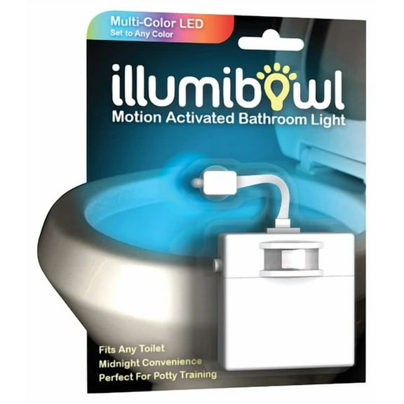 Illumibowl Automatic Battery Powered Led Color Changing Night Light