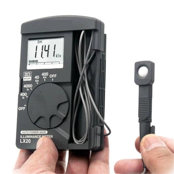 Illuminance Meter Digital Light Meter High Sensitivity Lux Incandescent Fluorescent UV Curing Lamp