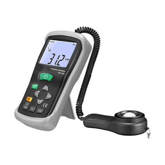 Illuminance Meter, A Handheld Digital Ultraviolet Index Sensor, Precision Photometer, Photometer, Luminometer, Luminometer, Solar Power Meter ,Easy to Carry
