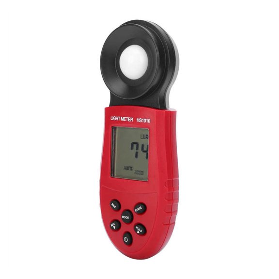 Illuminance Meter Handheld Illuminance Counting Display Home Office Electric Illuminance Meter, Ambient Light Detection ,High Precision
