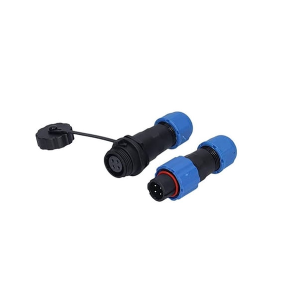 Illuminate Outdoor Spaces With Sp13 5 Pin Aviation Connector Socket Ip68 Waterproof Plug And Socket Inline Connector