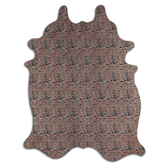 Illuminate PRINTED cowhide rugs for sale STYLISH BABY ZEBRA rug