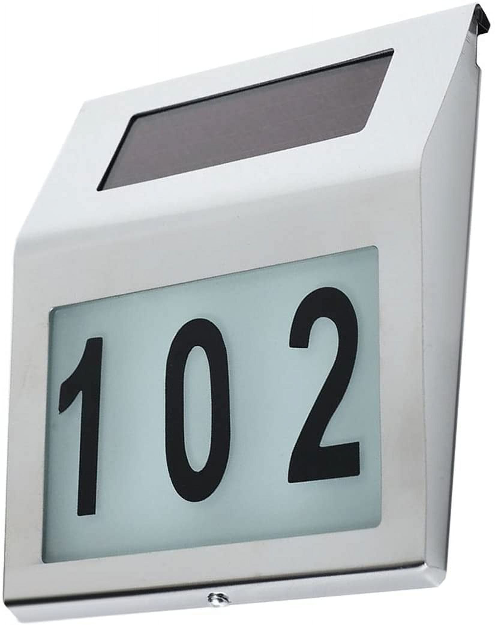 Solar Powered Led House Number Light Solar Powered Led House Number Light