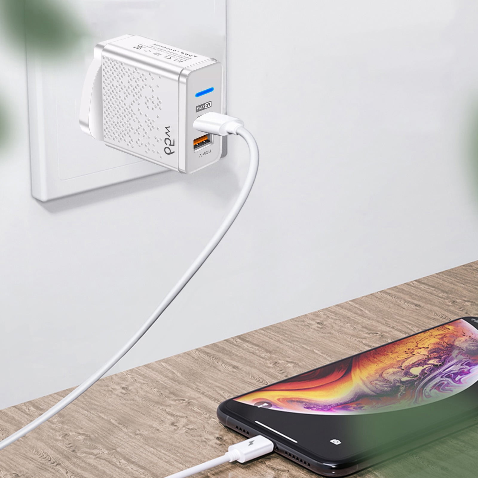 "Illuminate Your Charging Experience With This USB PD Type C Phone