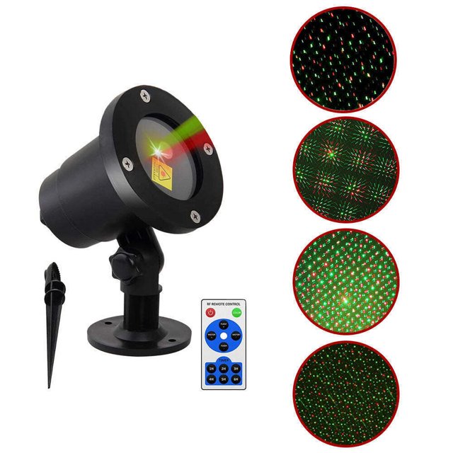 Illuminate Your Christmas Outdoor LED Laser Star Projector Light for