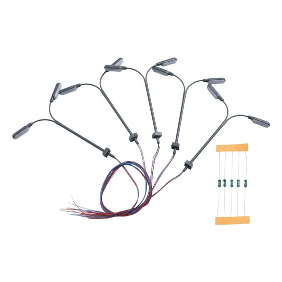 Illuminate Your Models With This Set Of 5 Led Street Lamps Specifically Designed For Train & Building Layouts At Scale