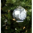 thumbnail image 1 of Illuminated 4" Snowflake Ornament by Valerie in Silver, 1 of 5