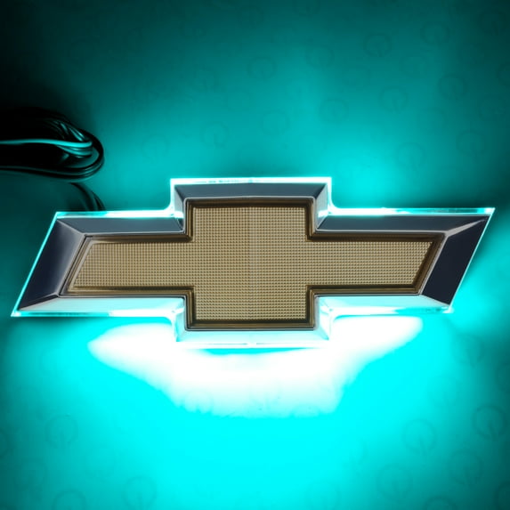 Illuminated Bowtie - Aqua Oracle 3001-010 Fits select: 2010-2013 CHEVROLET CAMARO
