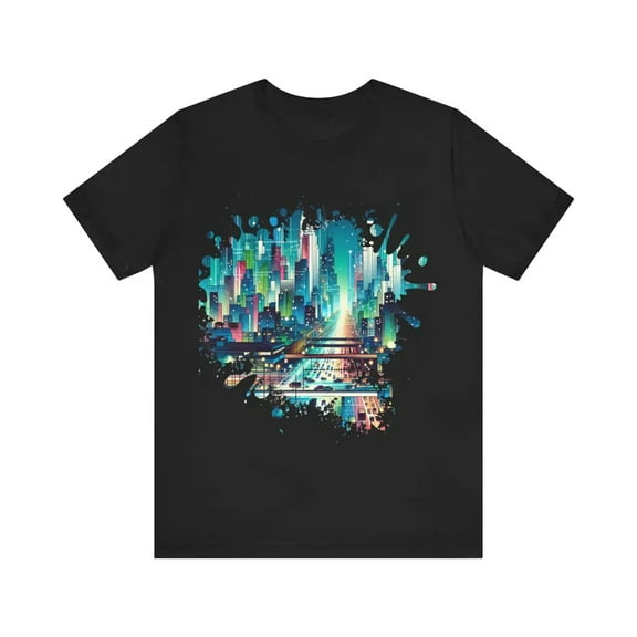 Illuminated Convergence - Jersey Short Sleeve Tee