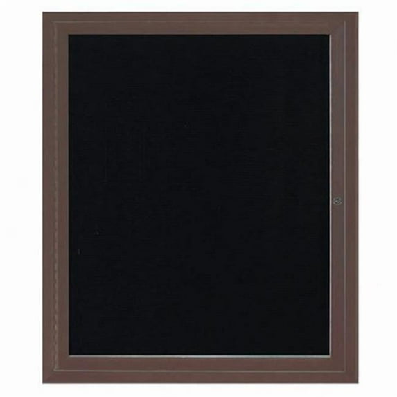 Illuminated Enclosed Directory Board - Bronzed Anodized