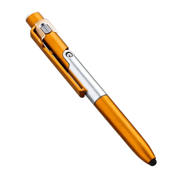 Illuminated Foldable LED Ballpoint Pen Handy Light Writing Pen