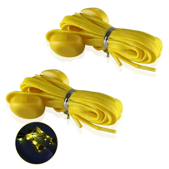 Illuminated LED Shoe Laces Upgrade Color Changing LED Shoelaces 110cm Long Flat Shoe Laces for Men Women Running Cycling