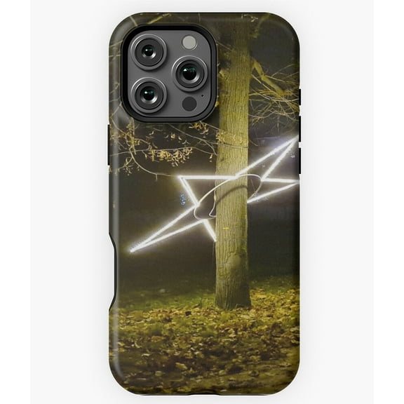 Illuminated Stars Holiday Lights Art Phone Case for iPhone 16 15 14 13 12 11 Pro Max