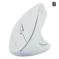 thumbnail image 1 of Illuminated Vertical Mouse Battery Type Wireless Photoelectric 2.4 Upright Mouse GHz Office R7E4, 1 of 9