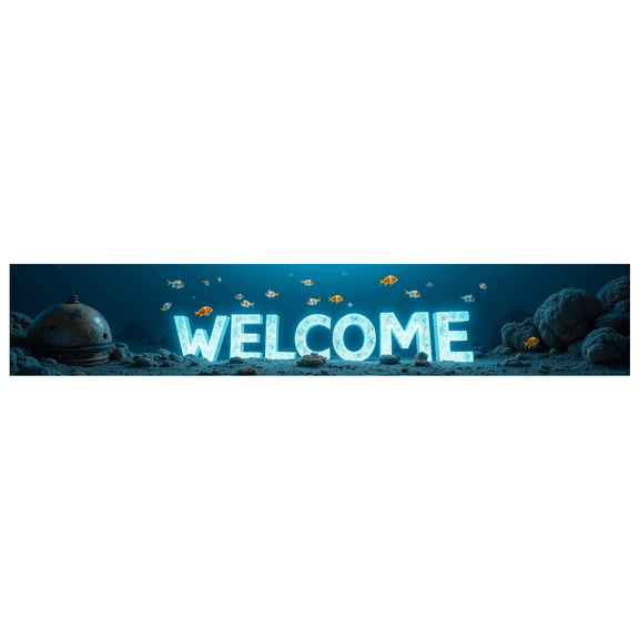 Illuminated Welcome Sign Banner Forest Themed Party Decoration Background Backdrop Photo Booth Props Festival Celebration Event Decorations