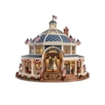 thumbnail image 1 of Illuminated Wooden 250Th Anniversary Usa Decoration with Liberty Bell Motif, 1 Piece, Red White and Blue, for Home Office Desk Centerpiece, 1 of 3