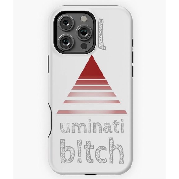 Illuminati All Seeing Eye Pyramid M4013 Phone Case for iPhone 17 16 15 14 13 12 11 Pro Max