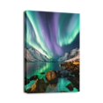 thumbnail image 1 of Illuminating Aurora Scenery Canvas Art for Living Room, Office, Bedroom Wall Decor (12x16inch), 1 of 7