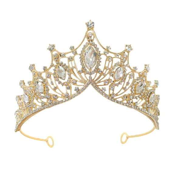 Elegant Bridal Wedding Headband Sparkling Hair Accessory for Women Girls Birthday Party Prom Quinceanera Pageant