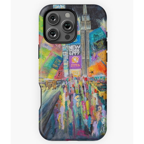 Illuminating Possibilities NYC Lights Phone Case for iPhone 16 15 14 13 12 11 Pro Max