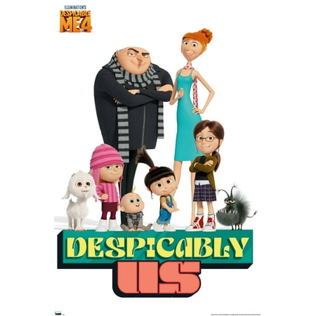 Illumination Despicable Me 4 - Despicably Us Wall Poster, 22.375" x 34"