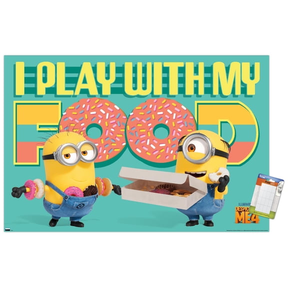 Illumination Despicable Me 4 - Donuts Wall Poster, 22.375" x 34"
