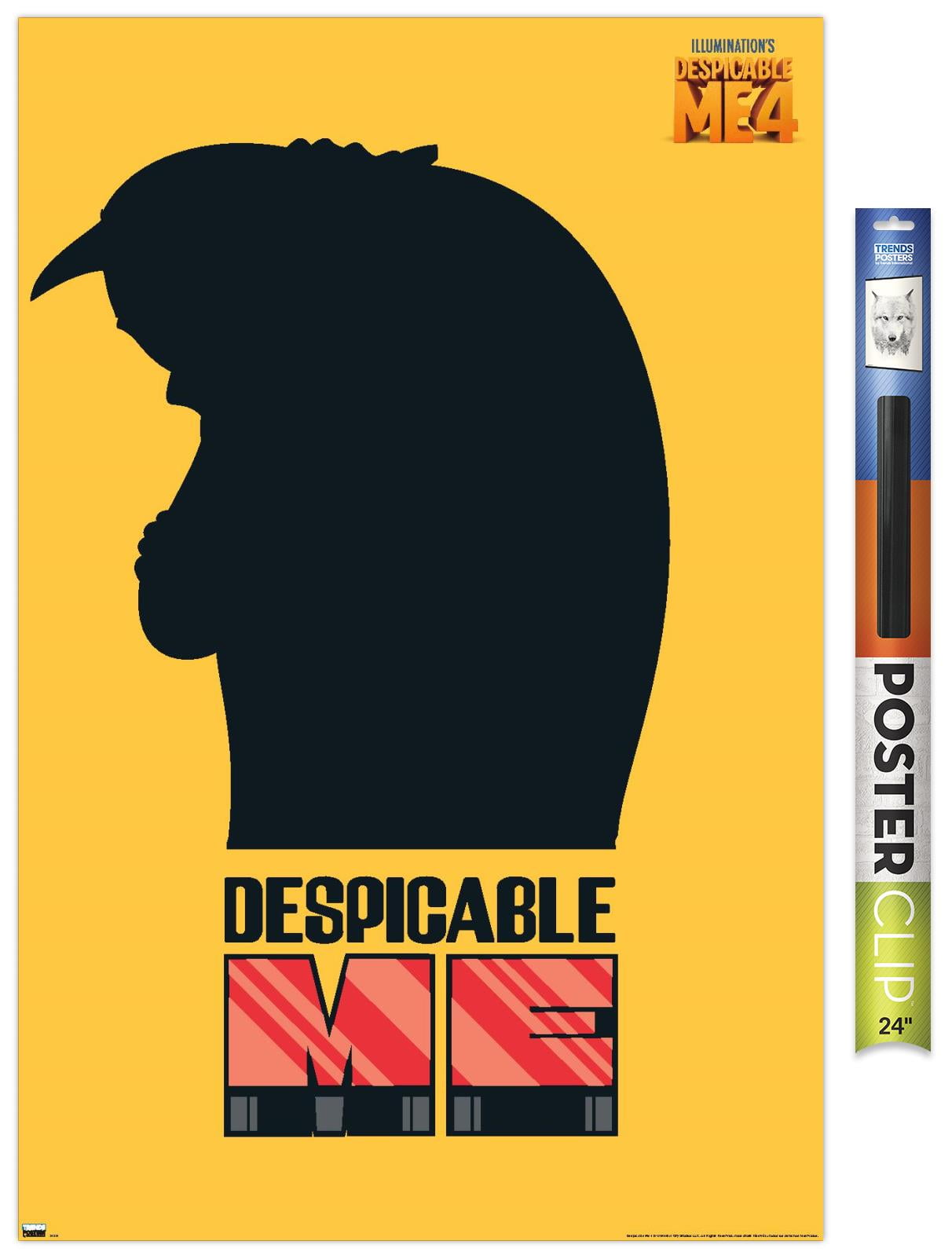 Illumination Despicable Me 4 - Gru Shadow Wall Poster, 22.375" x 34 ...
