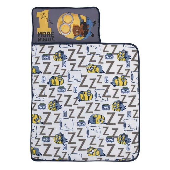 Illumination Lazy Minions Club Blue Toddler Nap Mat