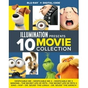 Illumination Presents: 10 Movie Collection (Blu-ray + Digital Copy), Family, Universal