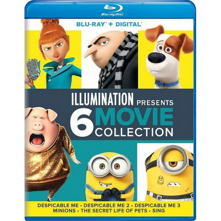 Illumination Presents: 6-Movie Collection (Blu-ray + Digital Copy