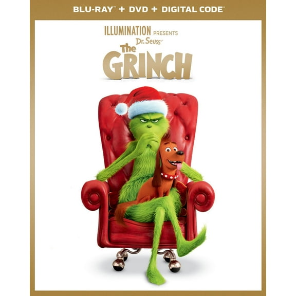Illumination Presents: Dr. Seuss' The Grinch (2018) (Blu-ray), Animation, Universsal