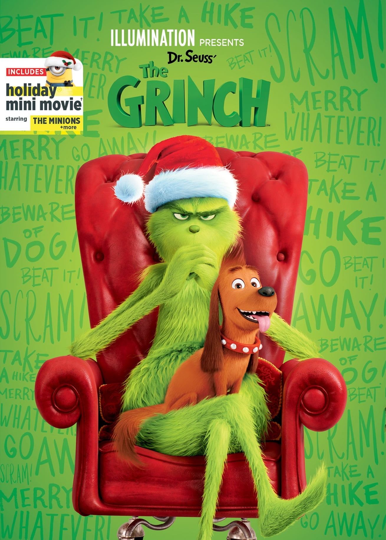 UNIVERSAL STUDIOS Illumination Presents: Dr. Seuss' The Grinch [DVD]