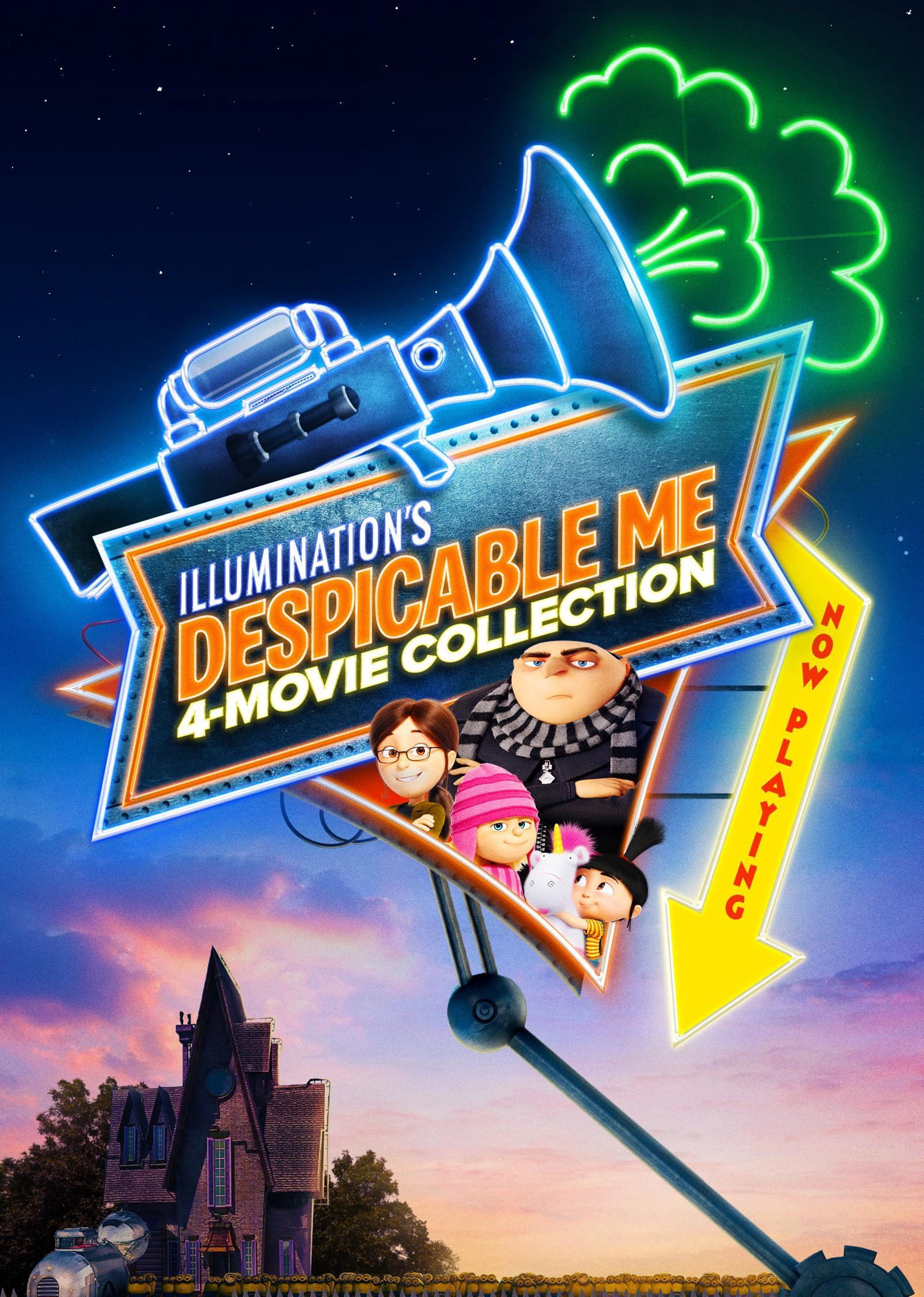 Illumination's Despicable Me 4-Movie Collection (1-4) (DVD