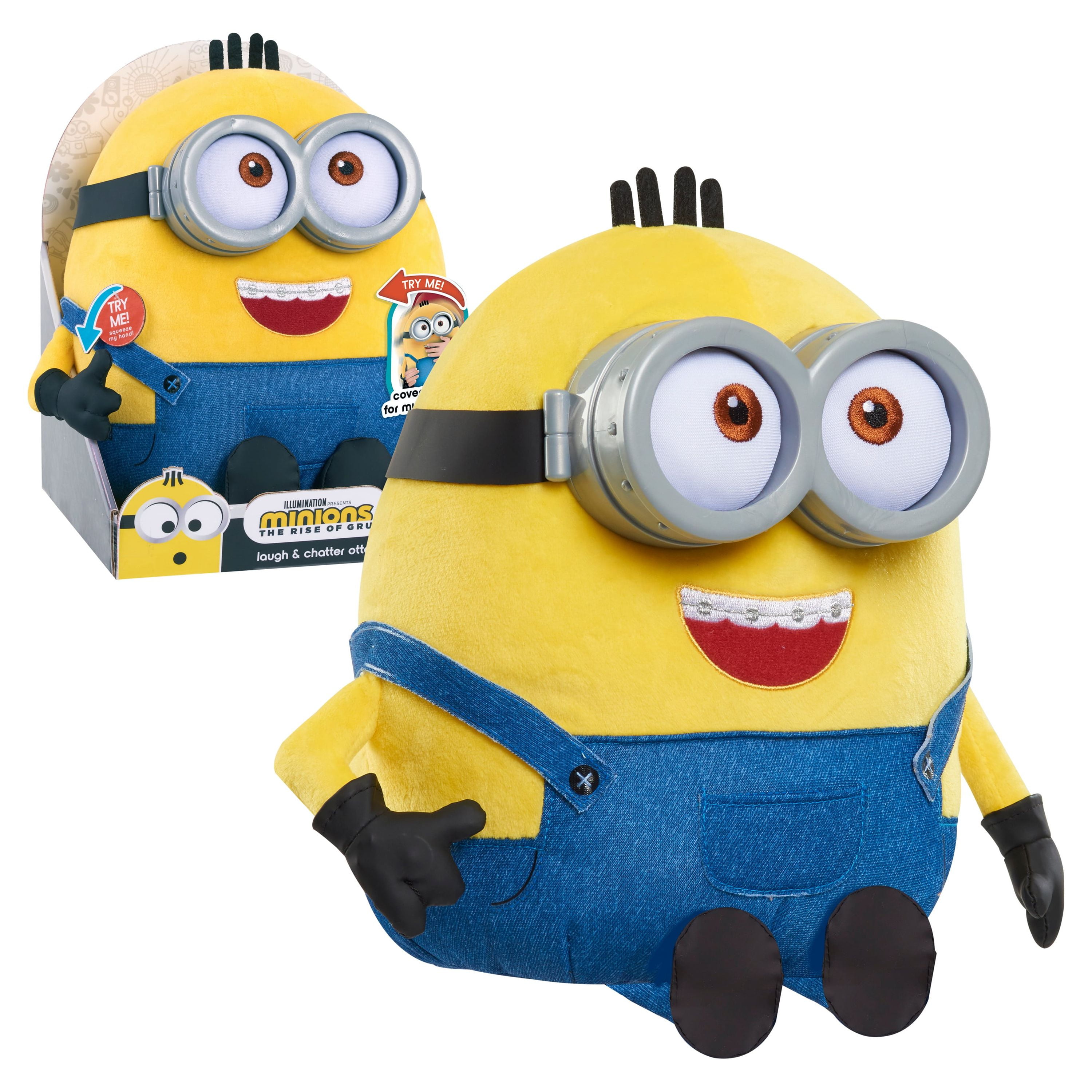 Illumination's Minions: The Rise of Gru Laugh & Chatter Otto,  Kids Toys for Ages 3 Up, Gifts and Presents