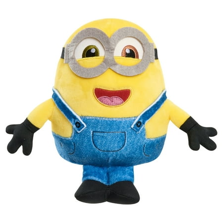 Illumination's Minions: The Rise of Gru Small Tactile Plush Bob, Kids Toys for Ages 3 Up, Gifts and Presents