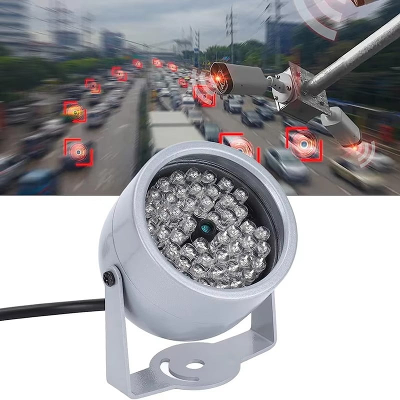 Infrared Flood Light Diske 48 Leds IR Illuminators Light IR Light