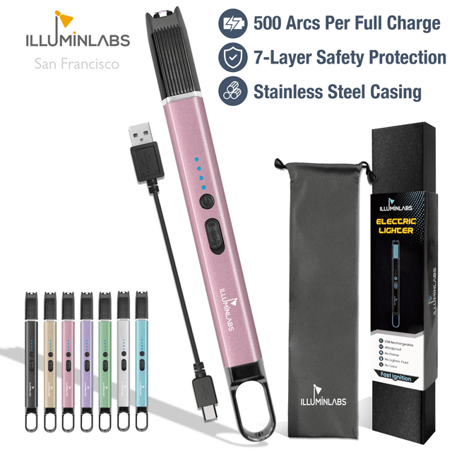 Illuminlabs Electric Lighter USB Rechargeable Candle lighter