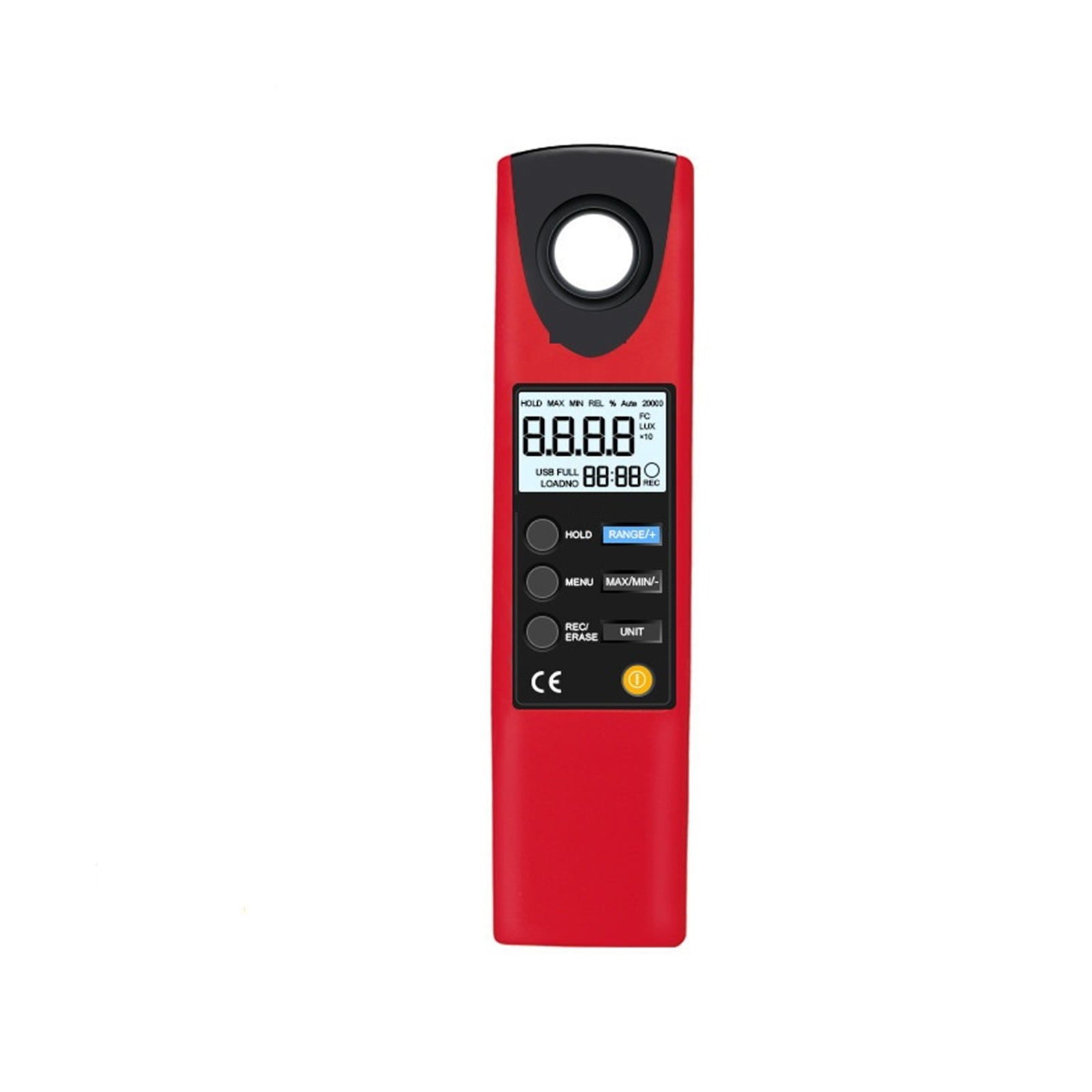 Illuminometers Measurement FC & LUX Auto Ran Data Logging USB Interface Level Measuring Instruments ,Accurate