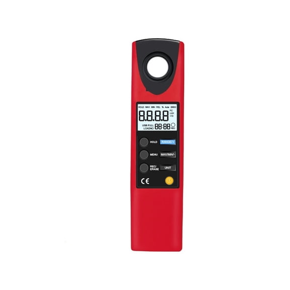 Illuminometers Measurement FC & LUX Auto Ran Data Logging USB Interface Level Measuring Instruments ,High Precision