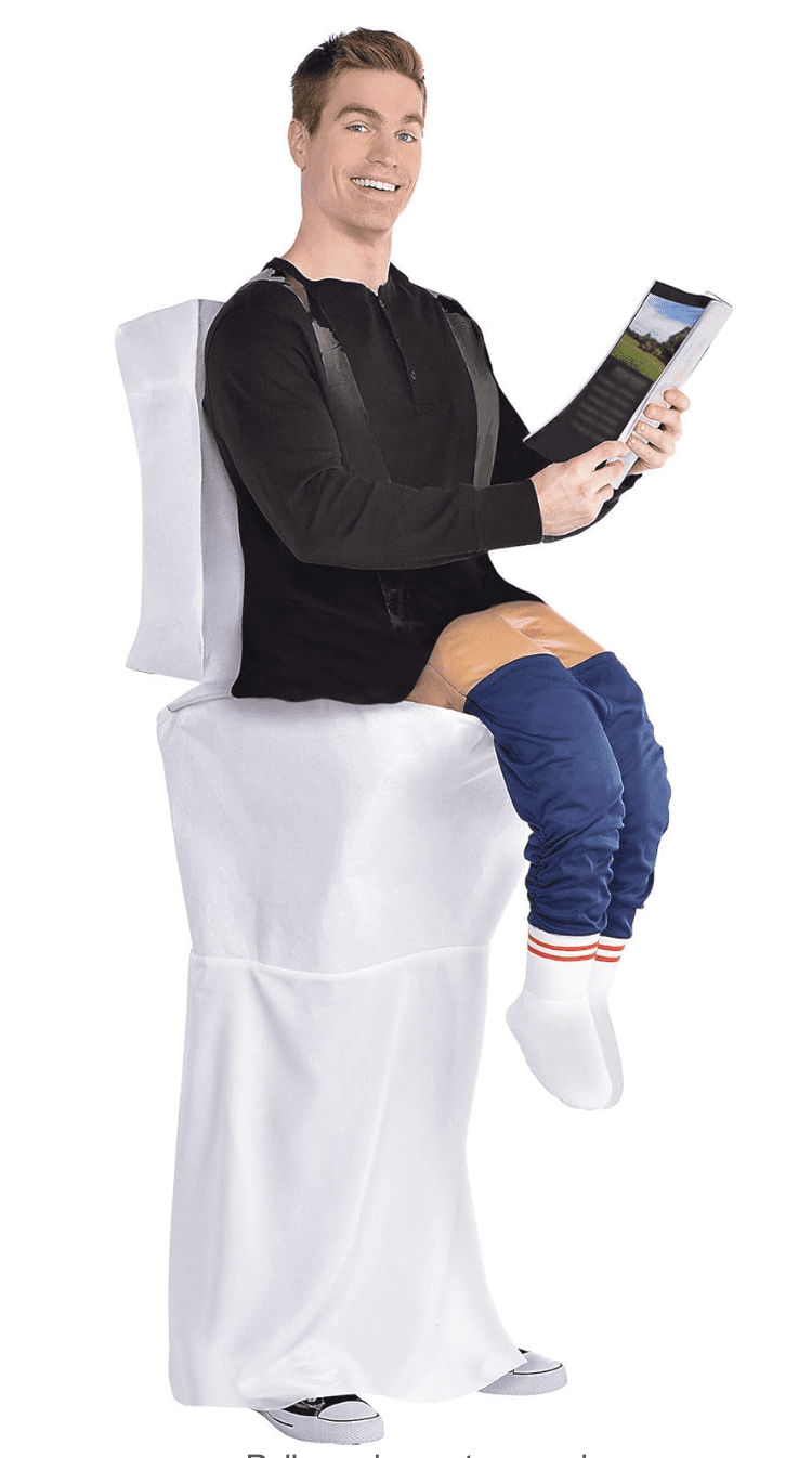 Illusion Bathroom Jon Halloween Costume for Adults, Standard