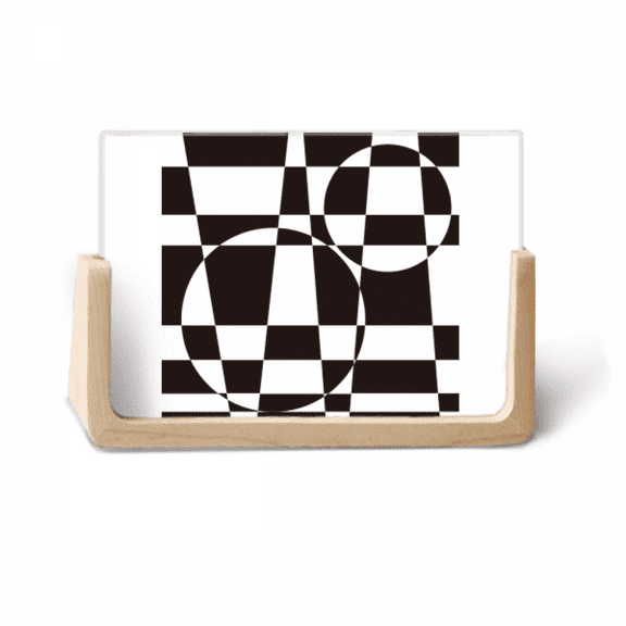 Illusion Line Loop Repeat Stitching Photo Wooden Photo Frame Tabletop Display