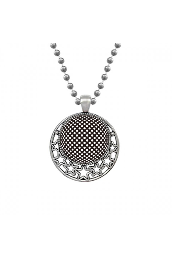 Illusion Line Repeat Spot Necklaces Pendant Retro Moon Stars Jewelry