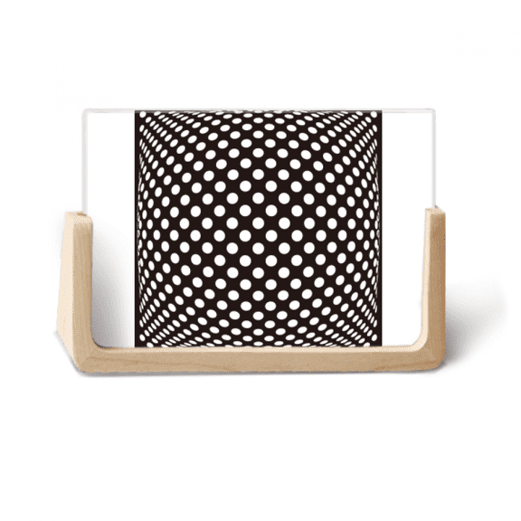 Illusion Line Repeat Spot Photo Wooden Photo Frame Tabletop Display
