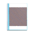 thumbnail image 1 of Illusion Line Repeating Curve Book Sheet Protectors Portfolio Binder Folder, 1 of 3