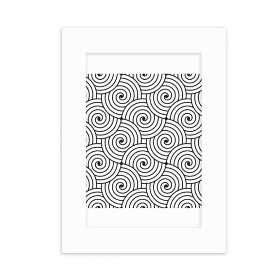 Illusion Lines Repeat Clouds Desktop Photo Frame Picture Display Decoration Art Painting