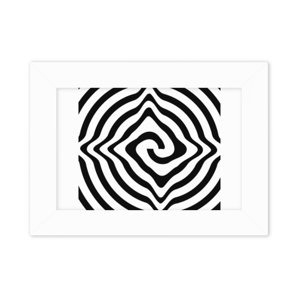 Illusion Lines Repeatedly Dislocated Photo Mount Frame Picture Art ...