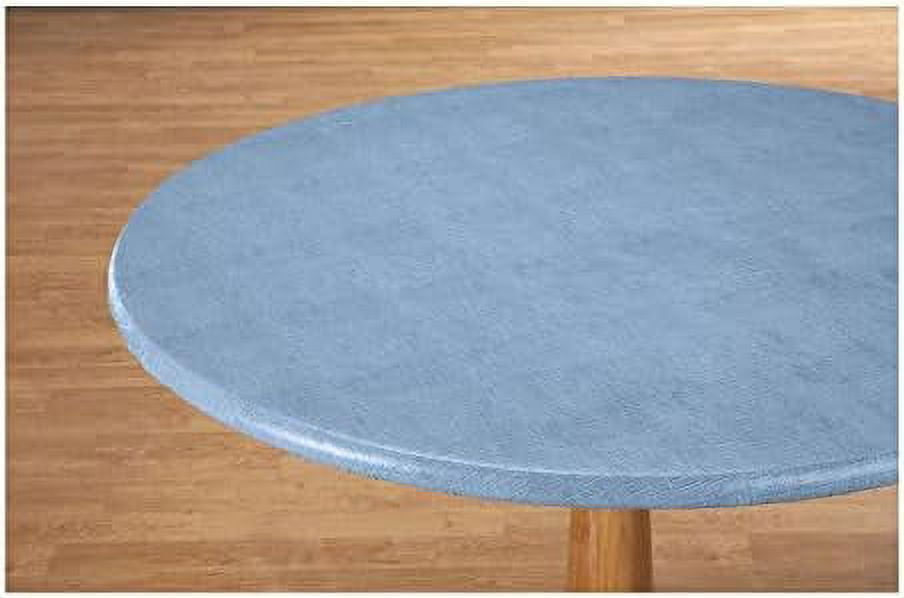 Illusion Weave Elasticized Table Cover by HSK 40" 44" Dia. Round